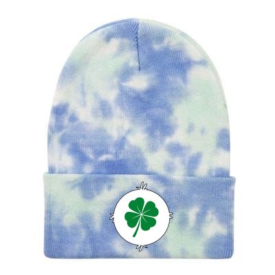 4 Leaf Clover Bear Halloween Costume Tie Dye 12in Knit Beanie