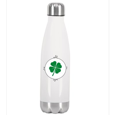 4 Leaf Clover Bear Halloween Costume Stainless Steel Insulated Water Bottle