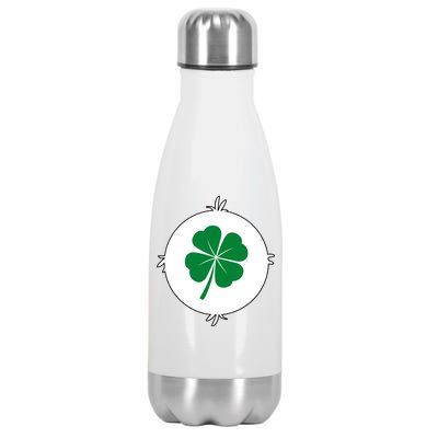 4 Leaf Clover Bear Halloween Costume Stainless Steel Insulated Water Bottle