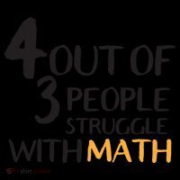 4 Out Of 3 People Struggle With Math Funny Mug
