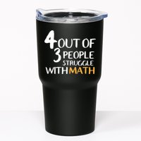 4 Out Of 3 People Struggle With Math Funny Tumbler