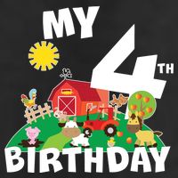 4 Year Old Farm My 4th Birthday 15oz Campfire Ceramic Mug