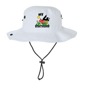 4 Year Old Farm My 4th Birthday Legacy Cool Fit Booney Bucket Hat