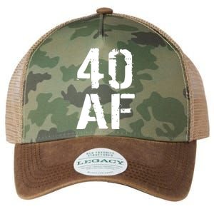 40 AF 40th Birthday Legacy Tie Dye Trucker Hat