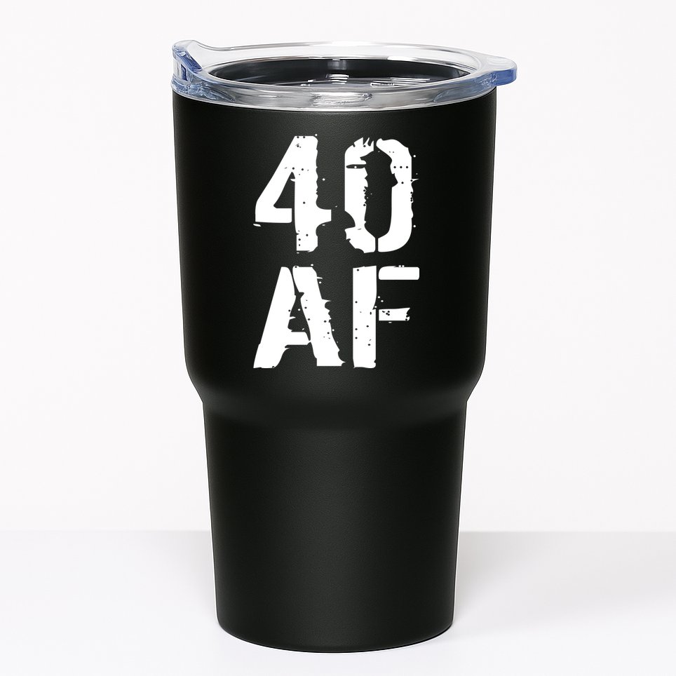 40 AF 40th Birthday Tumbler