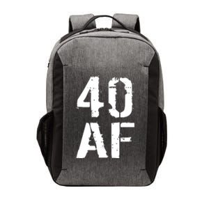 40 AF 40th Birthday Vector Backpack