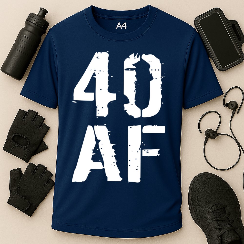 40 AF 40th Birthday Cooling Performance Crew T-Shirt