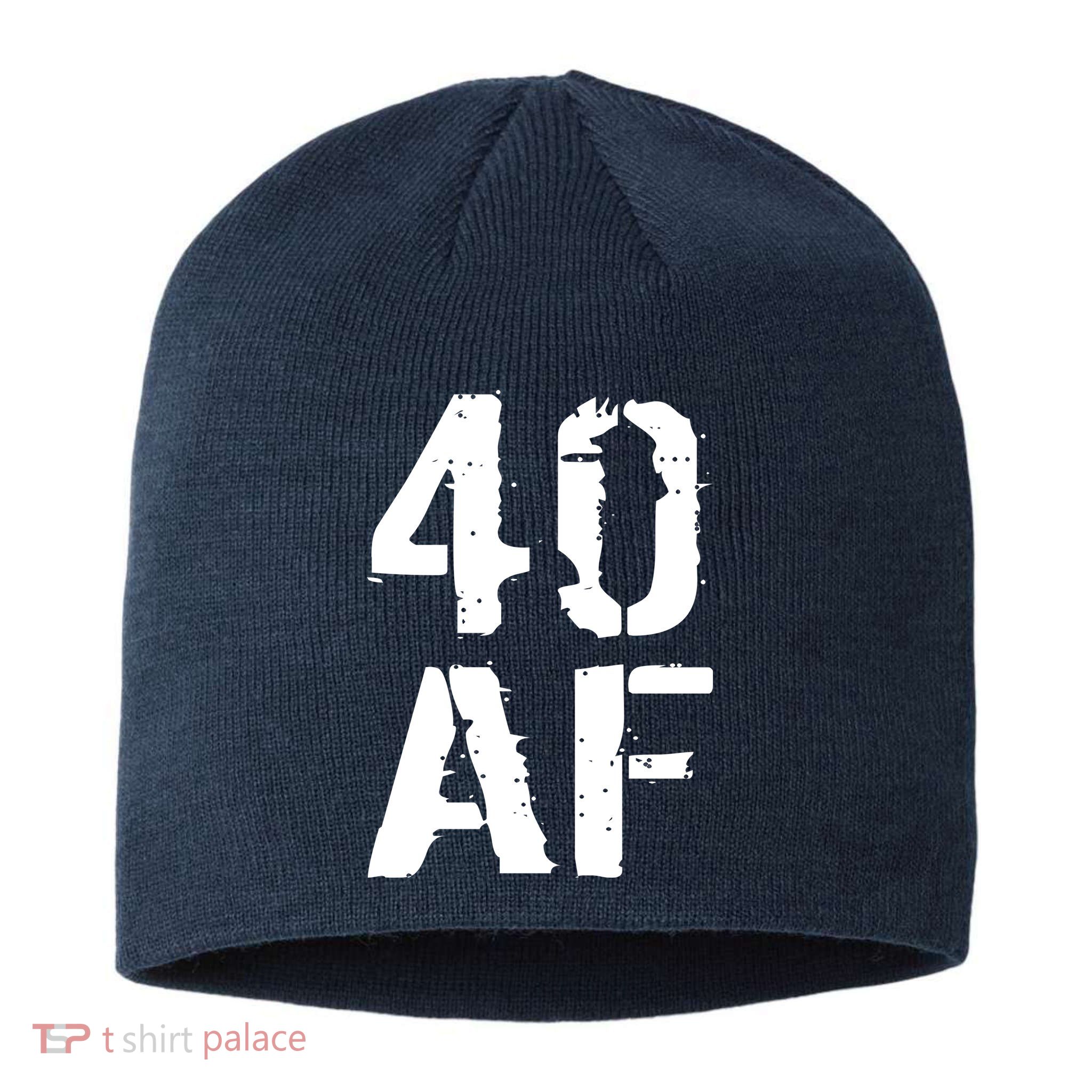 40 AF 40th Birthday Sustainable Beanie