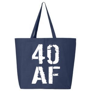 40 AF 40th Birthday 25L Jumbo Tote