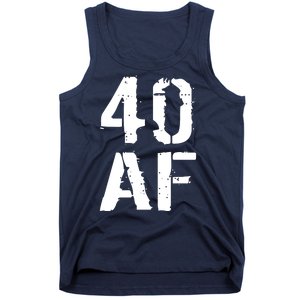 40 AF 40th Birthday Tank Top