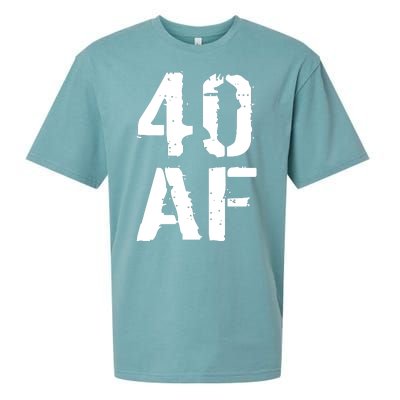 40 AF 40th Birthday Sueded Cloud Jersey T-Shirt