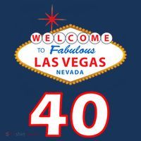 40 Years Old In Vegas - 40th Birthday Premium T-Shirt