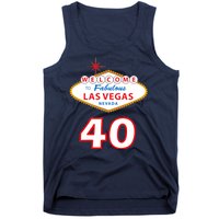 40 Years Old In Vegas - 40th Birthday Tank Top