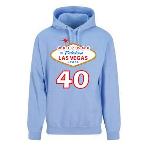 40 Years Old In Vegas - 40th Birthday Unisex Surf Hoodie