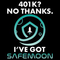 401k? No Thanks I've Got SafeMoon Crypto Currency  Youth Performance Sprint T-Shirt