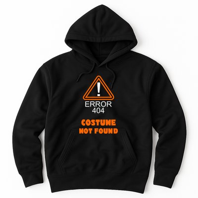 404 Error Costume Not Found Halloween Hoodie