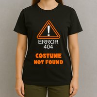 404 Error Costume Not Found Halloween T-Shirt
