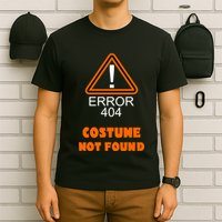 404 Error Costume Not Found Halloween T-Shirt