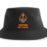 404 Error Costume Not Found Halloween Sustainable Bucket Hat