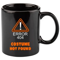 404 Error Costume Not Found Halloween 11oz C Handle Ceramic Mug