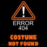 404 Error Costume Not Found Halloween Flatbill Hat