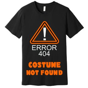 404 Error Costume Not Found Halloween Premium T-Shirt