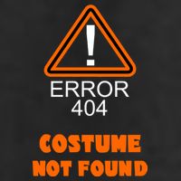 404 Error Costume Not Found Halloween Hat