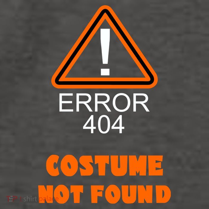 404 Error Costume Not Found Halloween Vector Backpack