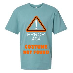 404 Error Costume Not Found Halloween Sueded Cloud Jersey T-Shirt