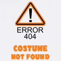 404 Error Costume Not Found Halloween Garment-Dyed Sweatshirt