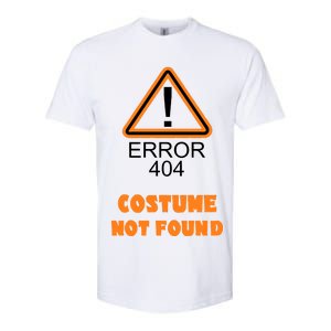 404 Error Costume Not Found Halloween Softstyle CVC T-Shirt