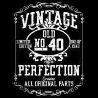 40th Birthday Genuine All Original Parts City Backpack