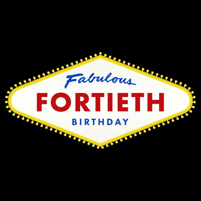 40th Birthday Las Vegas Fabulous Fortieth Bucket Hat