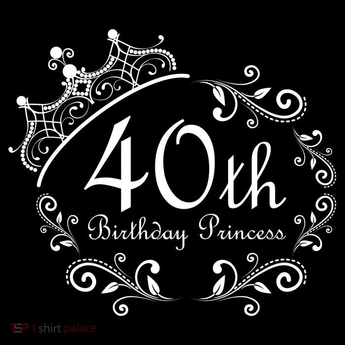 40th Birthday Princess Impact Tech Backpack