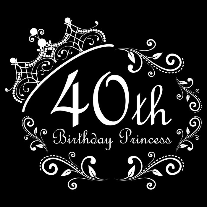 40th Birthday Princess Backpack