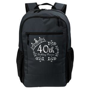 40th Birthday Princess Daily Commute Backpack