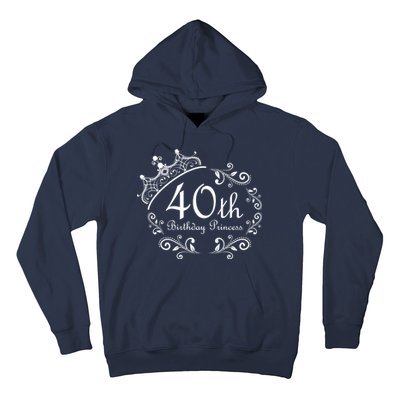 40th Birthday Princess Hoodie