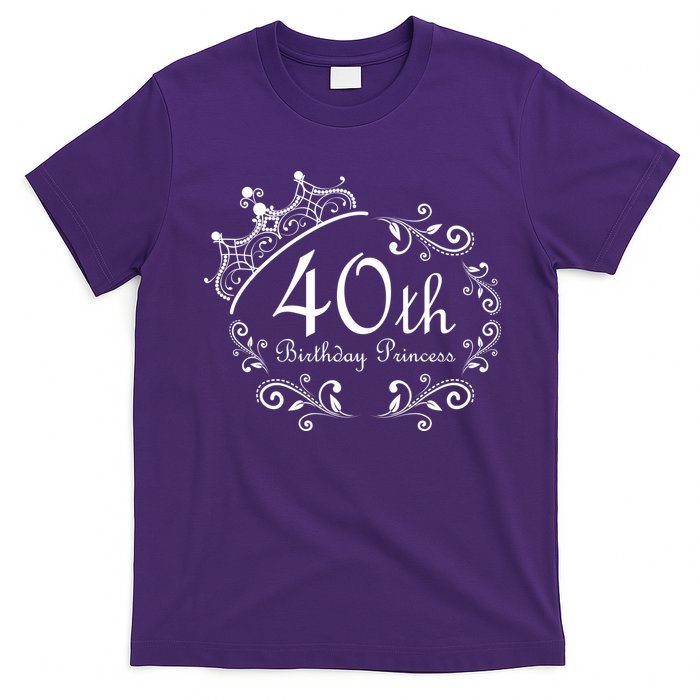 40th Birthday Princess T-Shirt