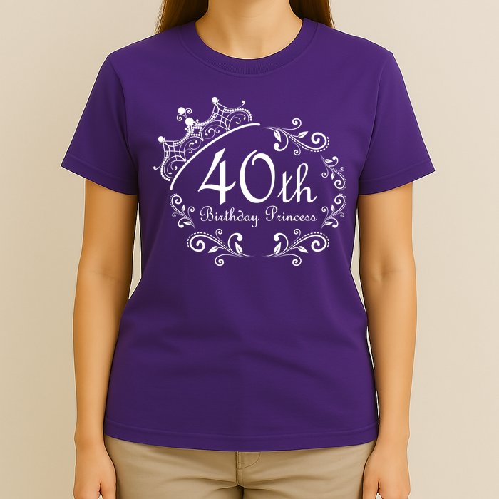 40th Birthday Princess T-Shirt