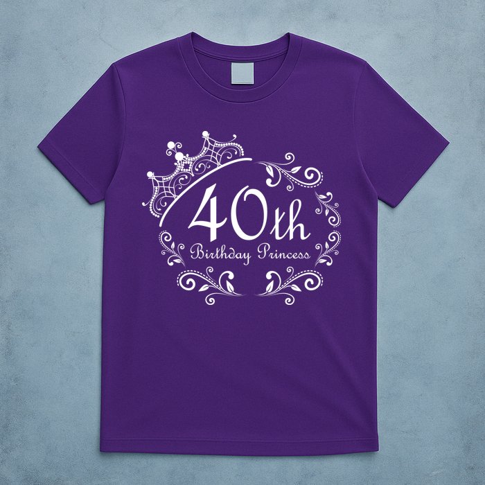 40th Birthday Princess T-Shirt