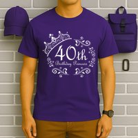 40th Birthday Princess T-Shirt
