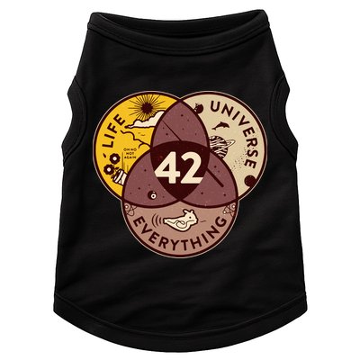 42 Answers To Life Universe Everything Hitchhikers Galaxy Guide Doggie Tank
