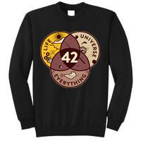 42 Answers To Life Universe Everything Hitchhikers Galaxy Guide Sweatshirt