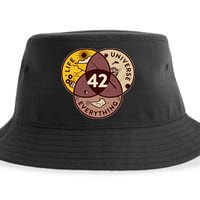42 Answers To Life Universe Everything Hitchhikers Galaxy Guide Sustainable Bucket Hat