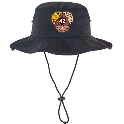 42 Answers To Life Universe Everything Hitchhikers Galaxy Guide Bucket Hat