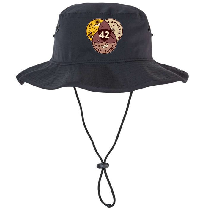 42 Answers To Life Universe Everything Hitchhikers Galaxy Guide Bucket Hat