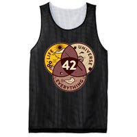 42 Answers To Life Universe Everything Hitchhikers Galaxy Guide Mesh Reversible Basketball Jersey Tank