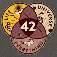 42 Answers To Life Universe Everything Hitchhikers Galaxy Guide Cotton Canvas Backpack