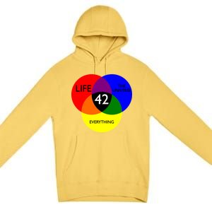 42 The Answer To Life Universe And Everything Premium Pullover Hoodie