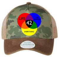 42 The Answer To Life Universe And Everything Legacy Tie Dye Trucker Hat